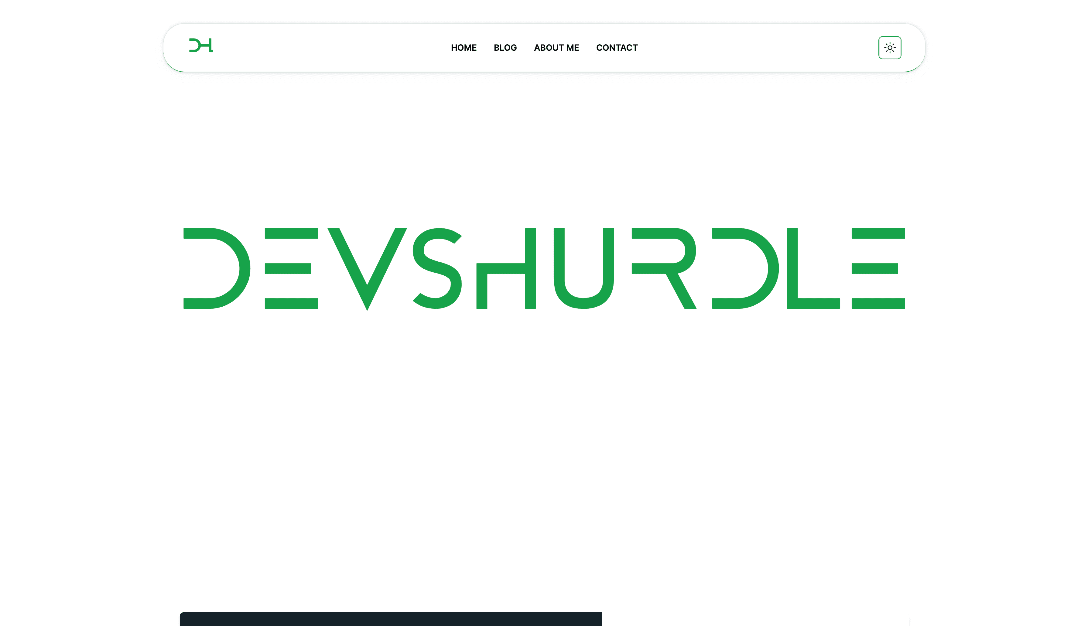 DEVSHURDLE: Blog